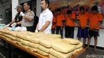 Penyelundupan 142 Kg Ganja Jaringan Lapas Digagalkan Polisi