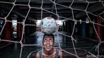 Keceriaan Anak-anak Main Futsal di Kolong Tol Priok