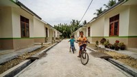 Bantuan ini bertujuan sebagai stimulan kepada masyarakat untuk perbaikan rumah secara swadaya sehingga bisa memiliki rumah layak huni,” kata Menteri PUPR Basuki Hadimuljono. Istimewa/Kementerian PUPR.