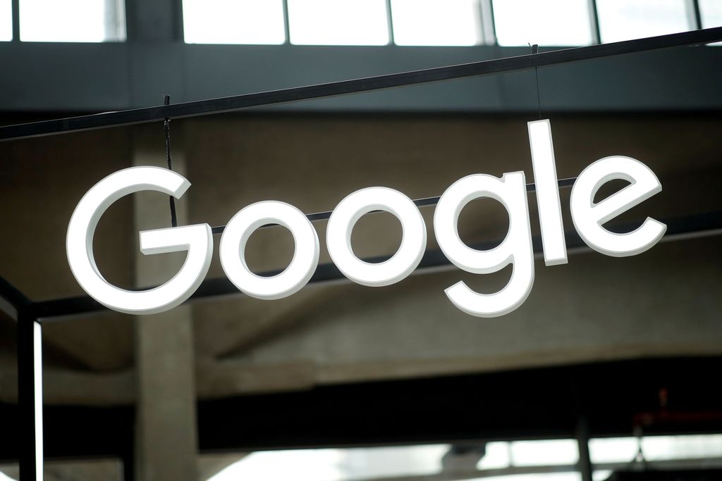 FILE PHOTO: The Google logo is seen at the 