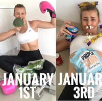 Meski keseksian tubuhnya sering dipuji, Chessie tidak menutupi kenyataan bahwa tubuhnya tidak selalu sempurna. Foto: Instagram Chessie King