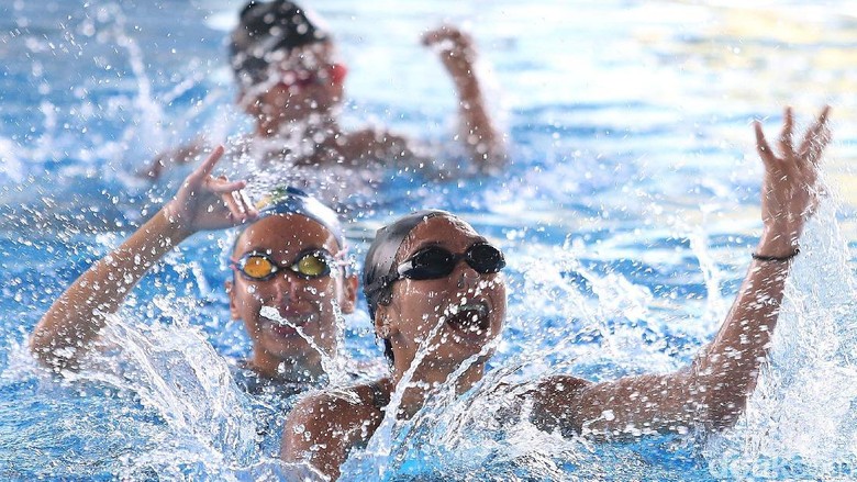 Naima Syeeda Berendam di Kolam 8 Jam Sehari Demi Asian Games Naima Syeeda Berendam di Kolam 8 Jam Sehari Demi Asian Games