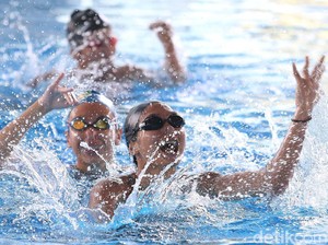 Naima Syeeda Berendam di Kolam 8 Jam Sehari Demi Asian Games