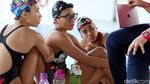 Mengintip Kerja Keras Naima Syeeda di Kolam Renang