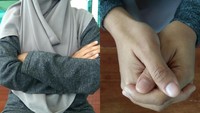 Terakhir, jika kamu menyilangkan tangan dengan posisi tangan kiri di atas tangan kanan, tetapi jempol kanan berada di atas jempol kiri saat menggenggam, kamu kelihatan seperti orang yang serius dan memikirkan banyak hal, padahal sebenarnya kamu juga suka mengikuti kata hati kok. Malah, saat kamu harus mengutamakan naluri ketimbang logika, kamu akan lebih memilih kata hatimu. Demikian dikutip Rocketnews24. (Foto: detikcom)