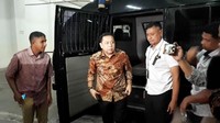 Dalam perkara dugaan korupsi e-KTP, Novanto dituntut hukuman 16 tahun penjara dan denda Rp 1 miliar subsider 6 bulan kurungan. (Foto: Haris Fadhil/detikcom)