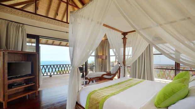 Kamar tidur utama (Booking.com)