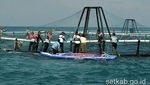 Duet Jokowi-Susi Bangun KJA Lepas Pantai Pertama di RI