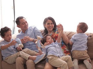 Pesan Menyentuh tentang Hidup dari Lukman Sardi untuk Sang Anak