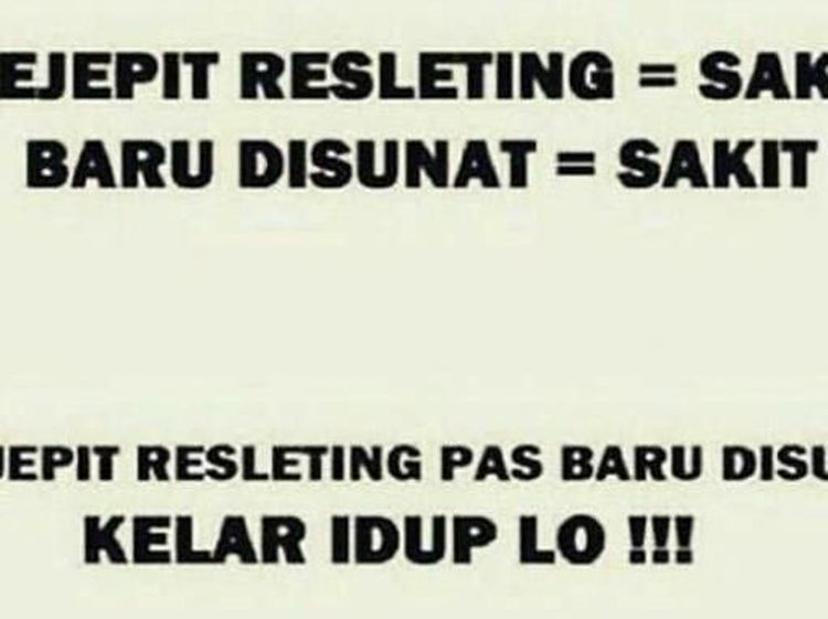 10 Meme Kocak Sunat yang Bikin Cowok Ngerasa Ngilu-ngilu Lucu