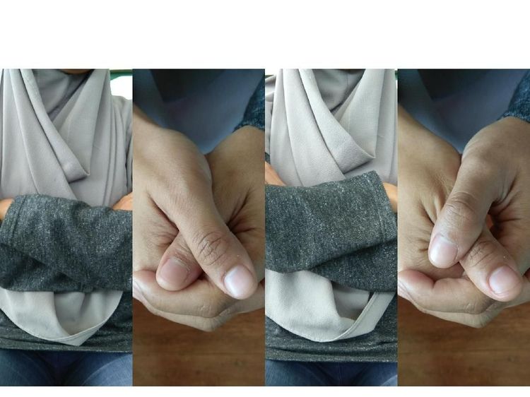 Gerakan Menyilangkan Tangan dan Menggenggam Bisa Menunjukan Kepribadianmu