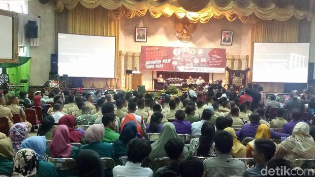 Ada 2.000 mahasiswa Makassar yang mengikuti acara ini