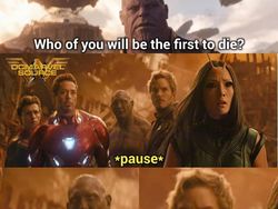 Avengers: Infinity Wars Tayang, Meme Kocak Thanos Bertebaran
