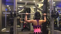 Bagaimana tidak, ia rutin berlatih angkat beban. Foto: Instagram/with_jakey