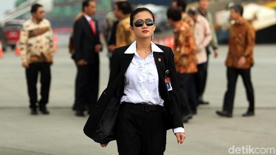 Foto: Ini Jokowis Angels, Paspampres Perempuan yang Kawal Presiden