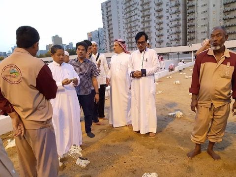 Suasana di pemakaman