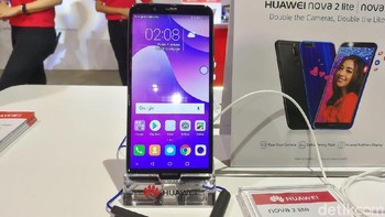 Nova 2 Lite ditujukan untuk menyasar segmen anak muda, dengan keunggulan layar kekinian, kamera ganda atau dual camera di belakang, serta performa yang mumpuni. Foto: Muhammad Alif Goenawan/detikinet