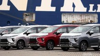 Mitsubishi Xpander produksi Cikarang menjadi mobil Made in Indonesia paling laris di luar negeri pada periode Agustus 2019. Foto: Rengga Sancaya