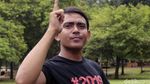 Pose Kocak Zaky Zimah, Gaya Apa sih Nih?