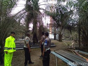 Suasana Kalang Kabut Saat Penyuling Kena Ledakan Sumur Minyak