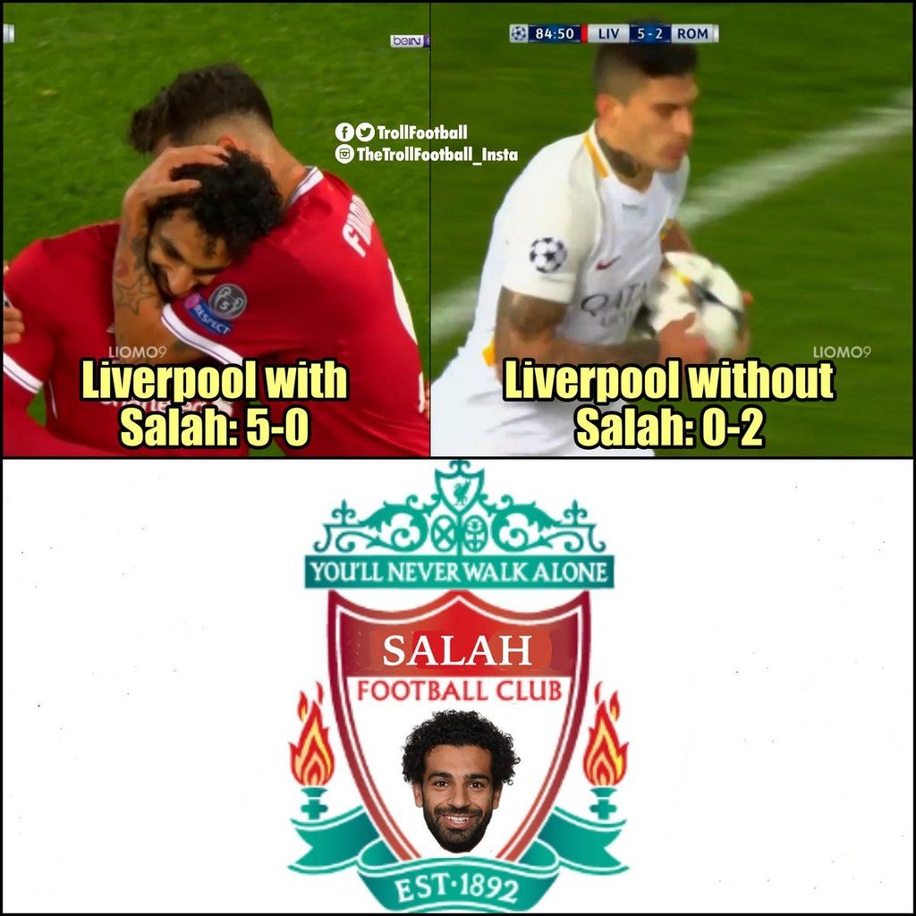 Meme Meme Lucu Roma Dibantai Liverpool Terus Bertebaran Foto 3