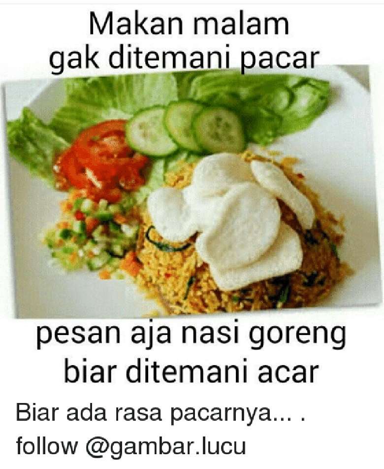 Gambar Nasi Goreng Lucu Gambar Hitam HD