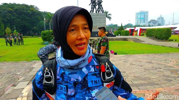 Kapten Khusus Endang Dwi dari Akademi AU Yogyakarta