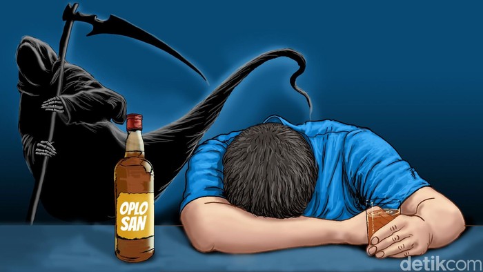 Ilustrasi kasus miras oplosan