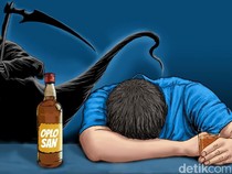 Minuman Setan Renggut 15 Nyawa di Cianjur dalam 6 Bulan