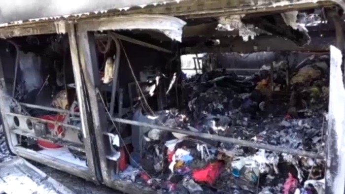 Bus Rombongan Warga Australia Terbakar di Turki