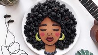 Lewat tangan kreatif dari seniman asal Ukraina ini, pancake bisa jadi karya seni yang indah juga menarik untuk dipandang. Foto: Instagram @darynakossar