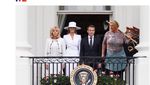Foto: Bagai Pinang Dibelah Dua, Ini Wanita yang Disebut Mirip Trump