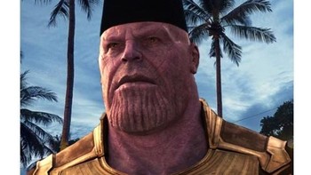 Selain menjual batu akik, ternyata Thanos juga berniat untuk berdakwah. Foto: istimewa