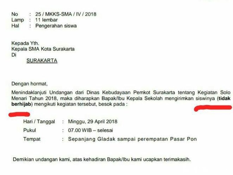Viral Siswi Berhijab Dilarang Tampil di Hari Tari, Ini Faktanya Viral Siswi Berhijab Dilarang Tampil di Hari Tari, Ini Faktanya