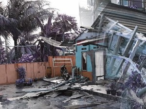 Angin Puting Beliung Terjang 2 Kecamatan di Sukabumi, Atap Rumah Warga Rusak