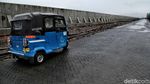 Ini Bentuk Tanggul Penahan Banjir Jakarta