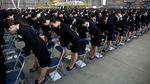Foto: 1.600 Buah Pesawat Kertas Maskapai Jepang