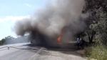 Penampakan Bus Rombongan WN Australia yang Terbakar di Turki
