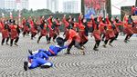 10.000 Wanita TNI-Polri Apel Bersama di Monas