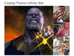 Avengers: Infinity Wars Tayang, Meme Kocak Thanos Bertebaran