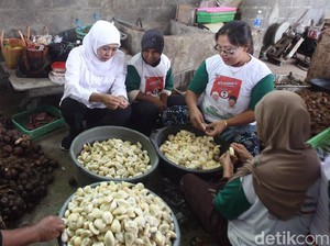 Kunjungi Pengolahan Salak di Lumajang, Khofifah: Perlu Dikembangkan