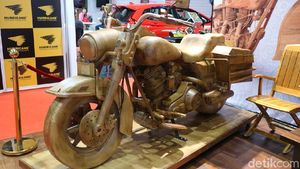 Motor Kayu ala Harley-Davidson di IIMS 2018, Keren Tidak?