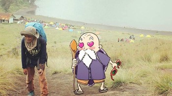 Dia seorang pemuda yang saat ini tinggal di Papua. Foto: instagram.com/futurikon.wizardians/