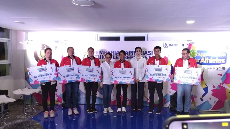 Lima Petenis Indonesia Dapat Asuransi Gratis Senilai Rp 500 Juta Lima Petenis Indonesia Dapat Asuransi Gratis Senilai Rp 500 Juta