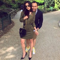 Adinda Bakrie dikenal memiliki pergaulan yang luas. Meskipun kini tinggal di Amerika Serikat, dia tidak memutus kedekatannya dengan sesama karibnya. Salah satu temannya adalah putra dari Prabowo Subianto, Didit Hediprasetyo yang berkarier sebagai desainer di Paris. Foto: Dok. Instagram Adinda Bakrie