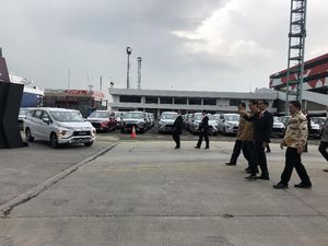 Jokowi Resmikan Ekspor Pertama Mitsubishi Xpander