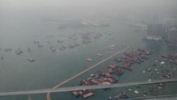 Dari sini kita bisa melihat Hong Kong dari ketinggian secara leluasa. (Kanavino Ahmad Rizqo/detikTravel)