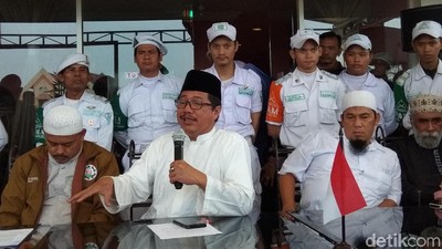Momen Persaudaraan Alumni 212 Jelaskan Isi Pertemuan dengan Jokowi