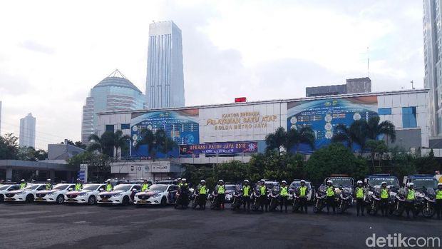 Polda Metro Gelar Apel Pasukan Operasi Patuh Jaya