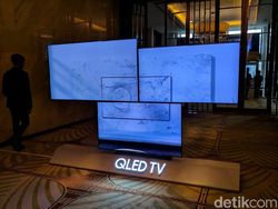 TV QLED dan Kulkas Pintar Samsung Unjuk Gigi